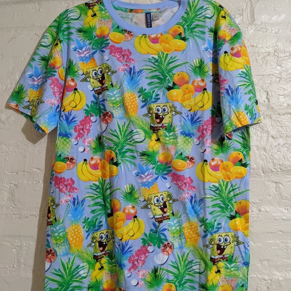 H\u0026M | Shirts | Tropical Spongebob 